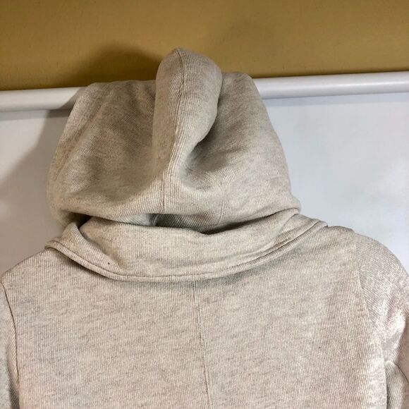 Billabong Women’s Double Breasted Coat, Hooded in Cream, Size Small - Picture 7 of 14